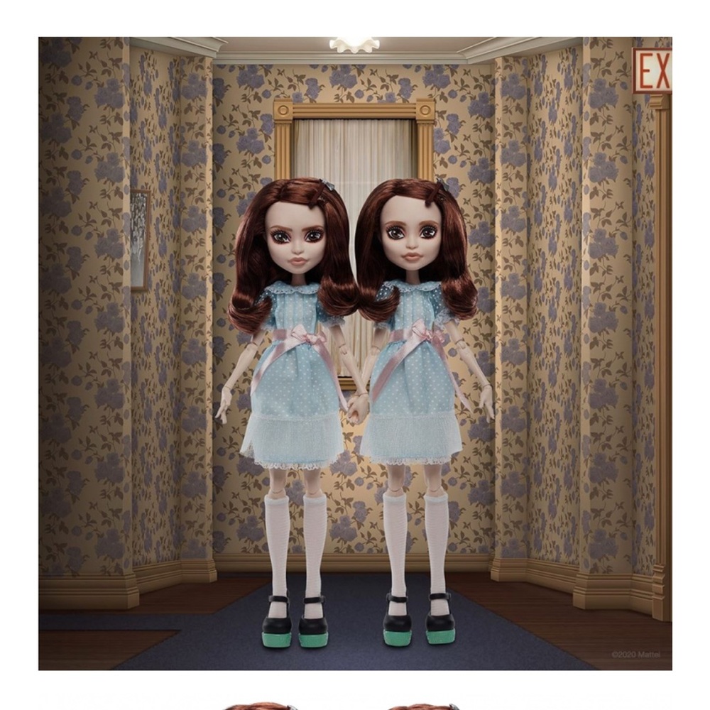 Monster High Skullector The Shining Grady Twins (Re-Release) IN HAND in Shipper